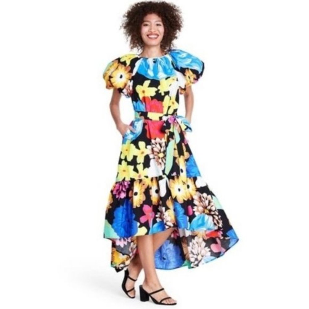 Christopher John Rogers Target puff floral dress
